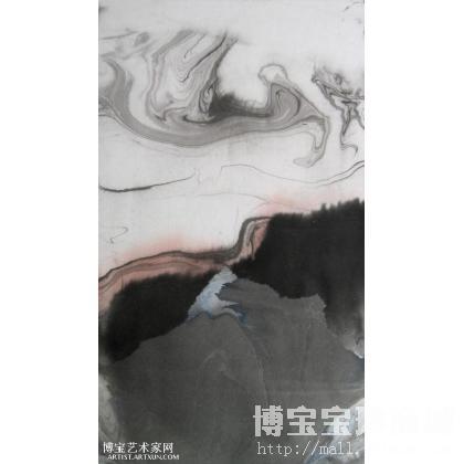 邪云 山水画 李诗伯作品 类别: 国画山水作品