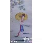 漫步仕女 仕女人物画 吴玉华作品 类别: 仕女人物画